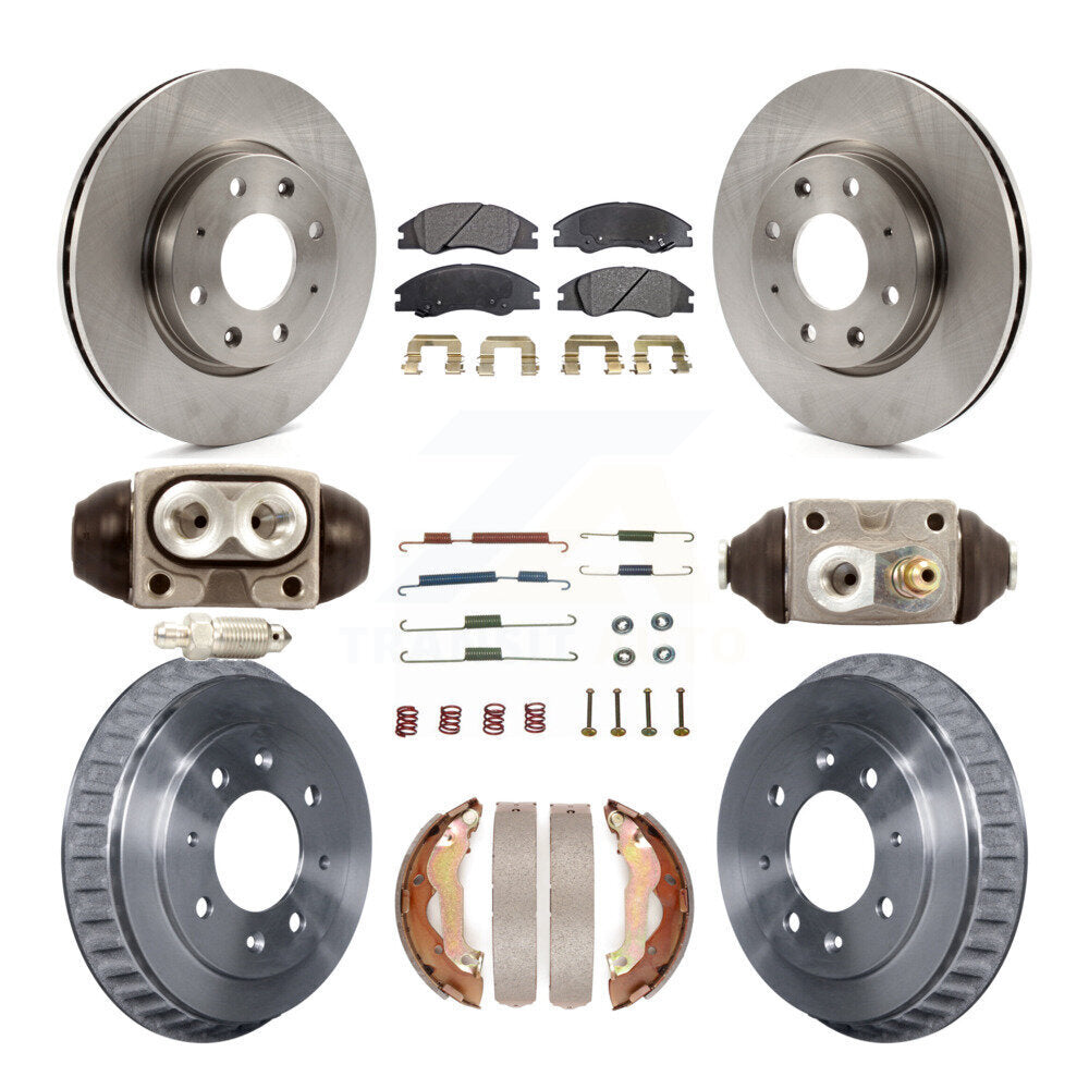 Transit Auto K8F-102549 Disc Brake Kit for 2007-2009 Kia Spectra - Front and Rear product image