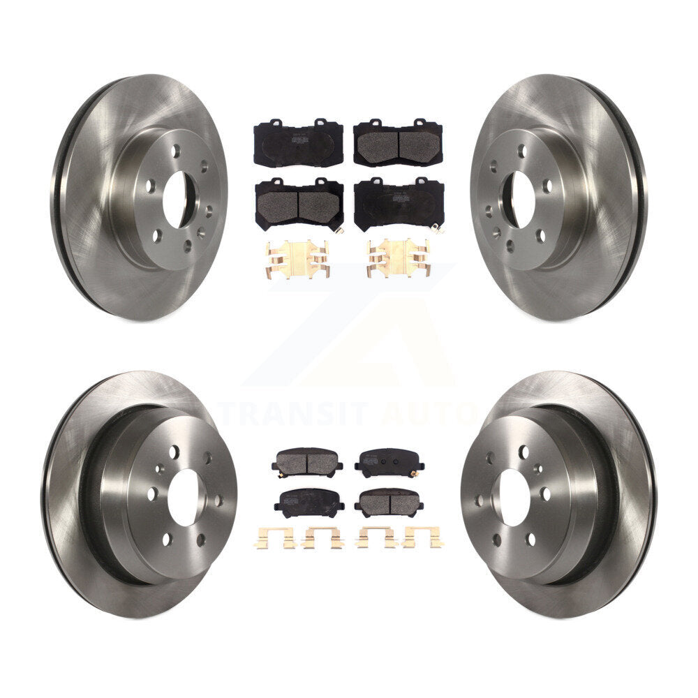 Transit Auto K8F-102550 Disc Brake Kit for 2015-2020 Chevrolet Colorado, GMC Canyon - Front and Rear product image