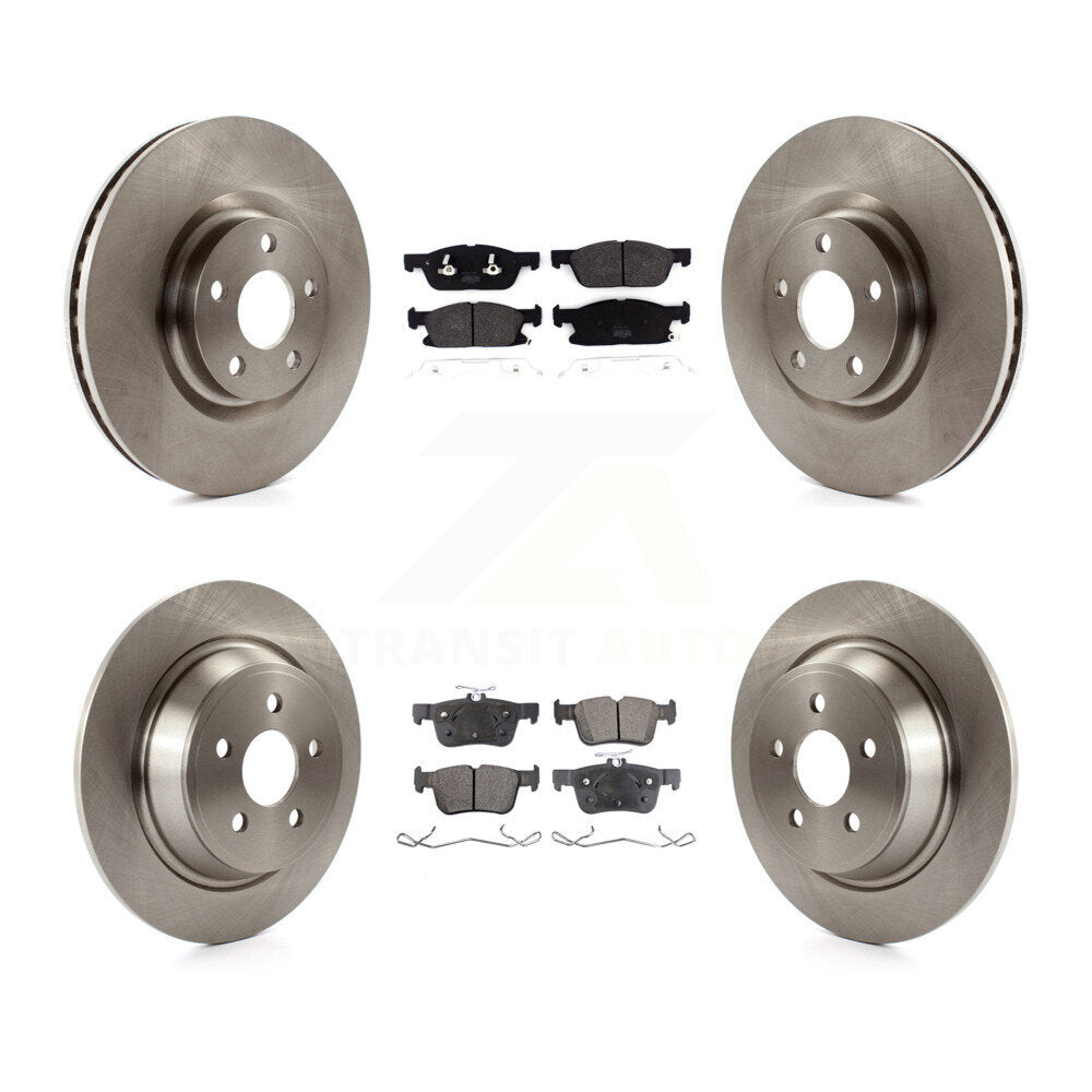 Transit Auto K8F-102551 Disc Brake Kit for 2018-2020 Lincoln Continental - Front and Rear product image