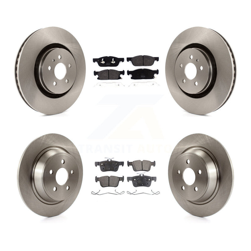 Transit Auto K8F-102553 Disc Brake Kit for 2017-2020 Lincoln Continental, Ford Fusion, Lincoln MKZ - Front and Rear product image