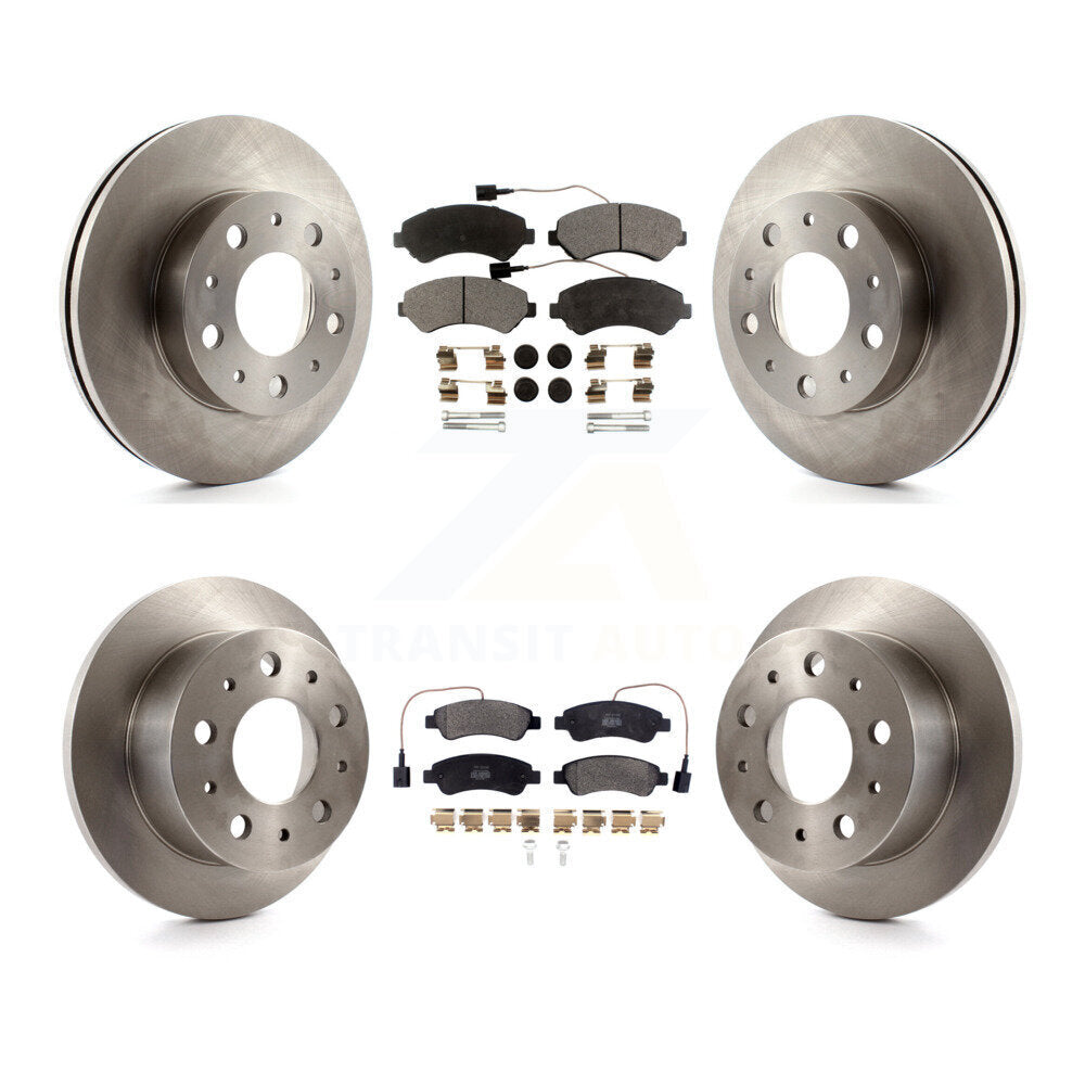 Transit Auto K8F-102555 Disc Brake Kit for 2014-2020 Ram ProMaster 1500, Ram ProMaster 2500, Ram ProMaster 3500 - Front and Rear product image
