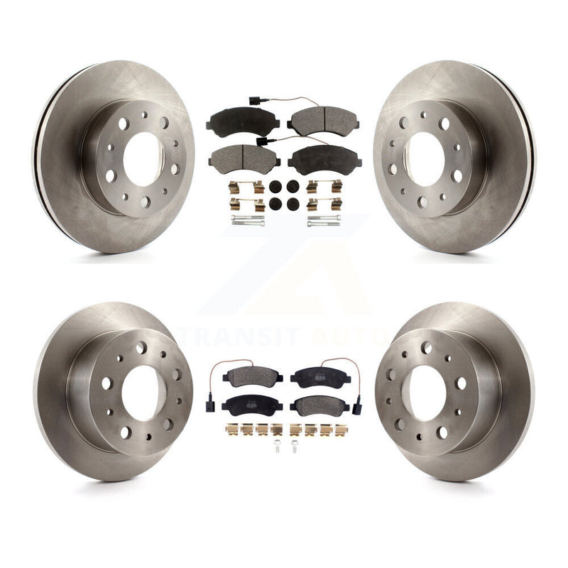 Transit Auto K8F-102555 Disc Brake Kit for 2014-2020 Ram ProMaster 1500, Ram ProMaster 2500, Ram ProMaster 3500 - Front and Rear product image