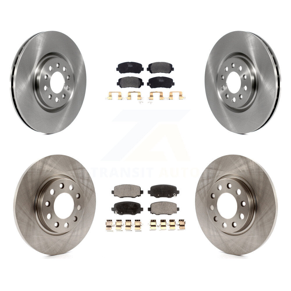 Transit Auto K8F-102557 Disc Brake Kit for 2015-2017 Chrysler 200 - Front and Rear product image
