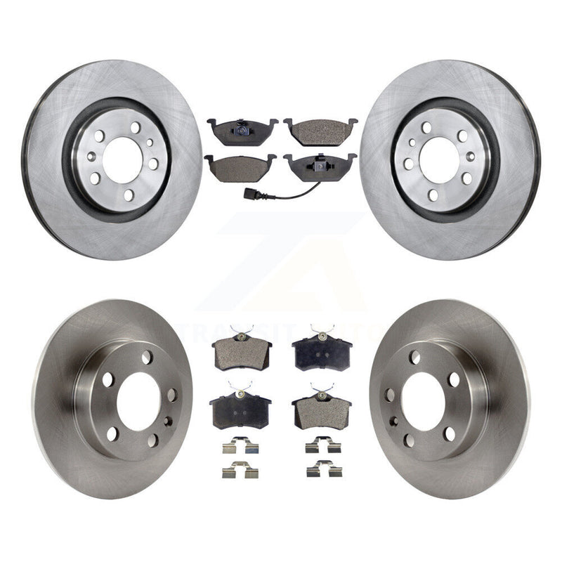Transit Auto K8F-102558 Disc Brake Kit for 2007-2010 Volkswagen Beetle - Front and Rear product image