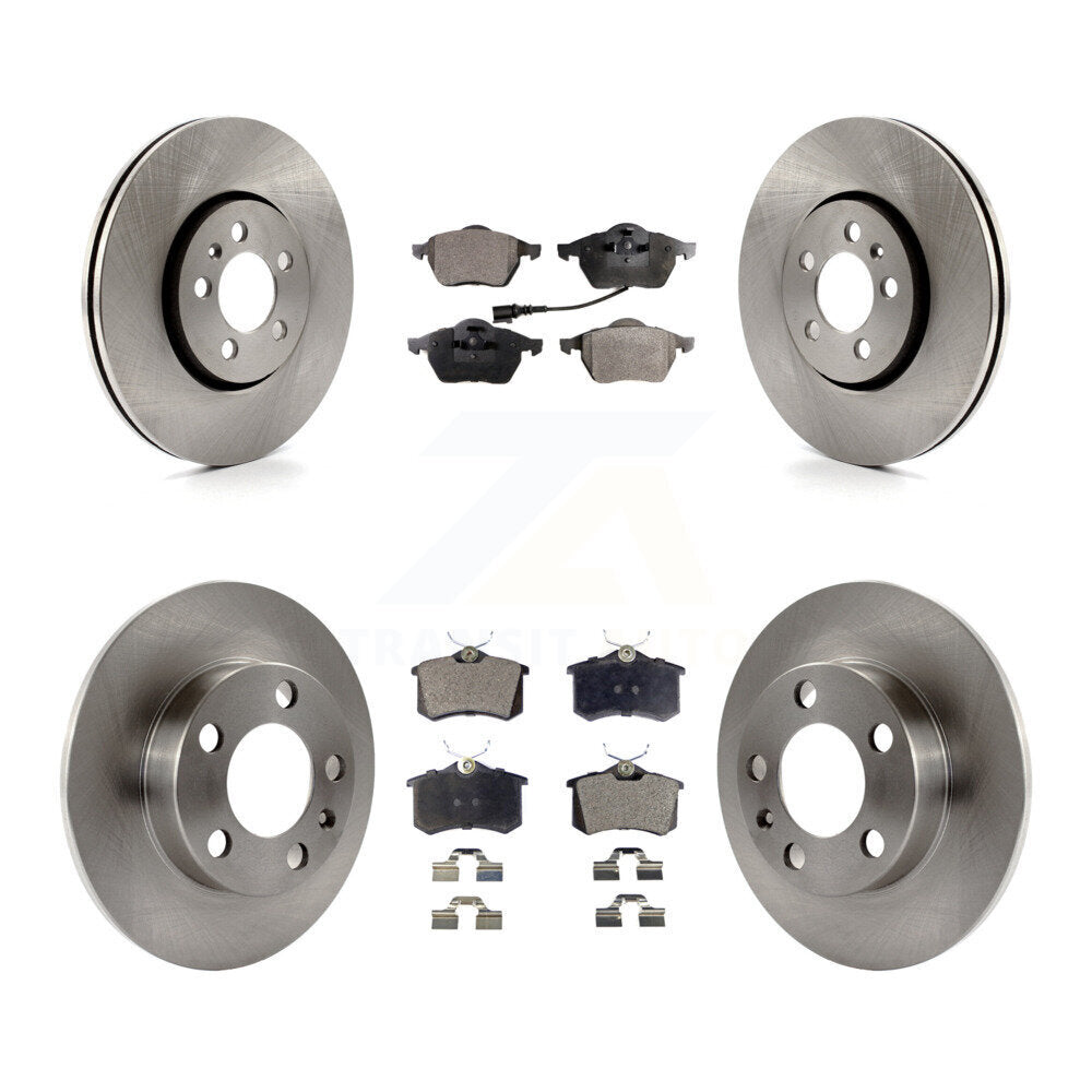 Transit Auto K8F-102559 Disc Brake Kit for 2007-2010 Volkswagen Beetle - Front and Rear product image