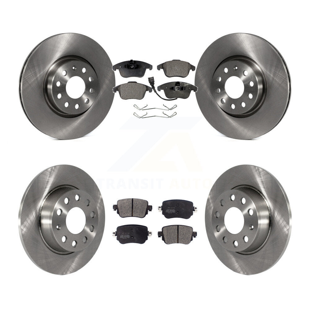 Transit Auto K8F-102562 Disc Brake Kit for 2015-2020 Volkswagen Passat - Front and Rear product image