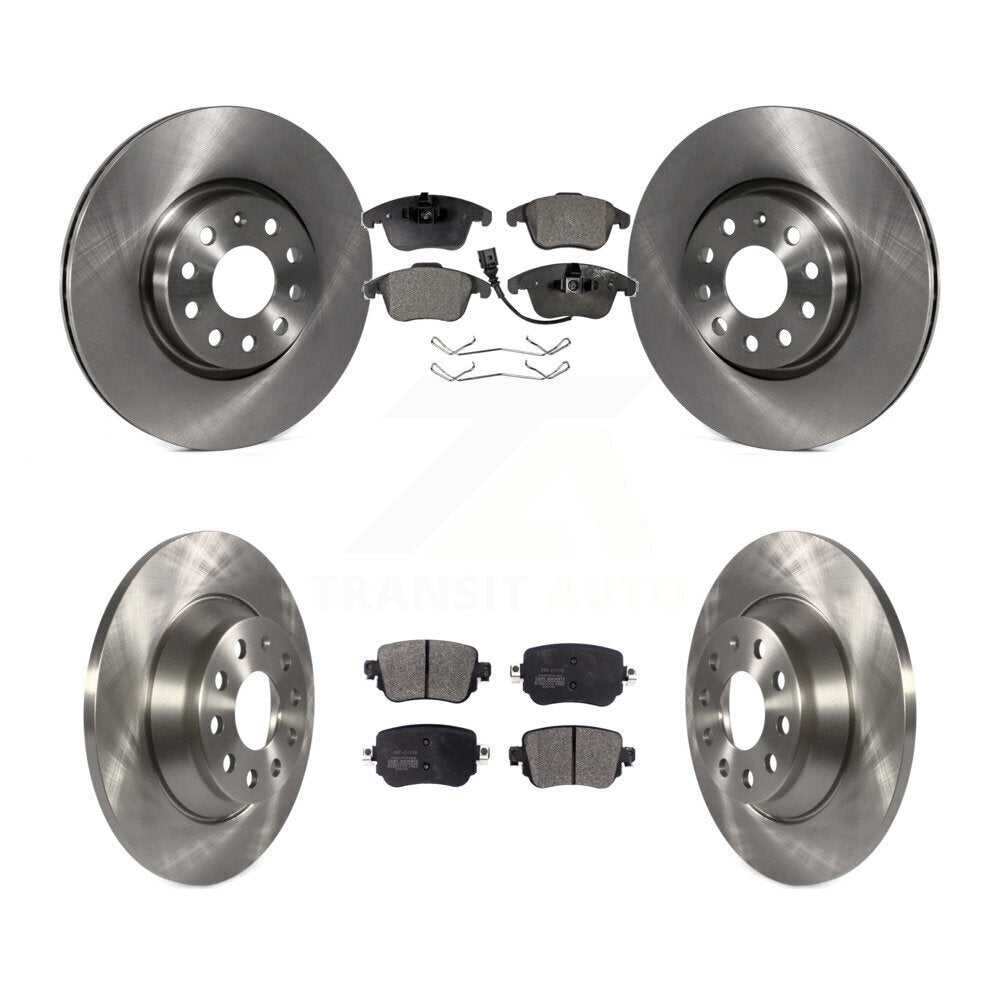 Transit Auto K8F-102563 Disc Brake Kit for 2016-2018 Audi Q3, Audi Q3 Quattro - Front and Rear product image