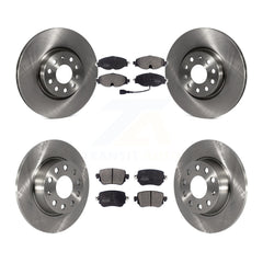 Transit Auto K8F-102567 Disc Brake Kit for 2015-2022 Volkswagen Passat, Volkswagen Golf Alltrack, Volkswagen Golf SportWagen & more - Front and Rear product image