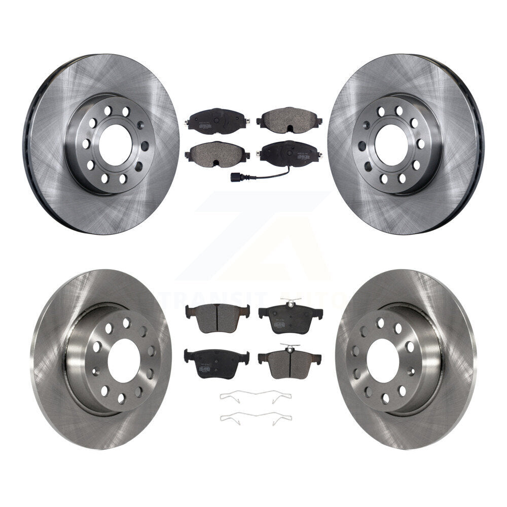 Transit Auto K8F-102569 Disc Brake Kit for 2015-2023 Volkswagen Taos, Audi A3, Audi A3 Quattro & more - Front and Rear product image