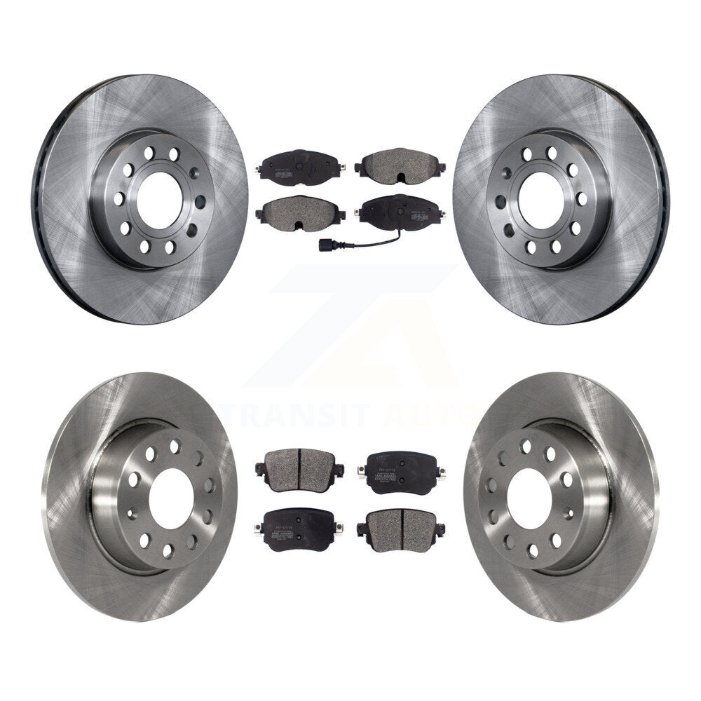Transit Auto K8F-102570 Disc Brake Kit for 2015-2021 Volkswagen Golf, Volkswagen Golf SportWagen - Front and Rear product image