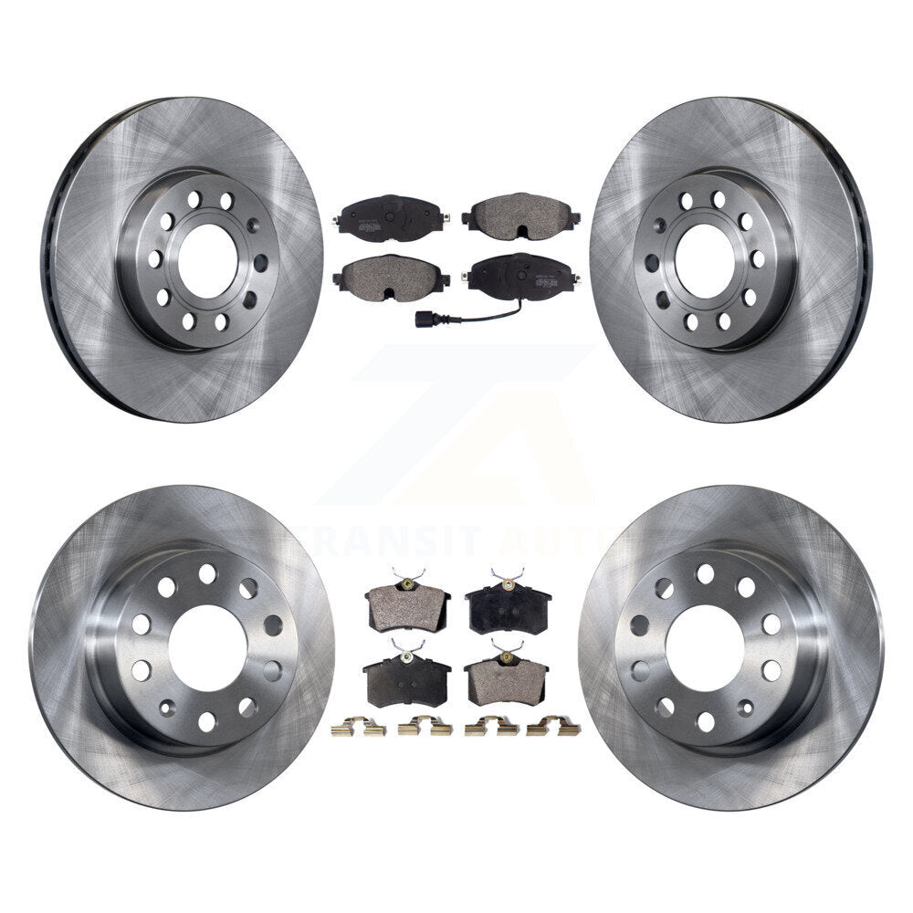 Transit Auto K8F-102572 Disc Brake Kit for 2015 Volkswagen Golf SportWagen - Front and Rear product image