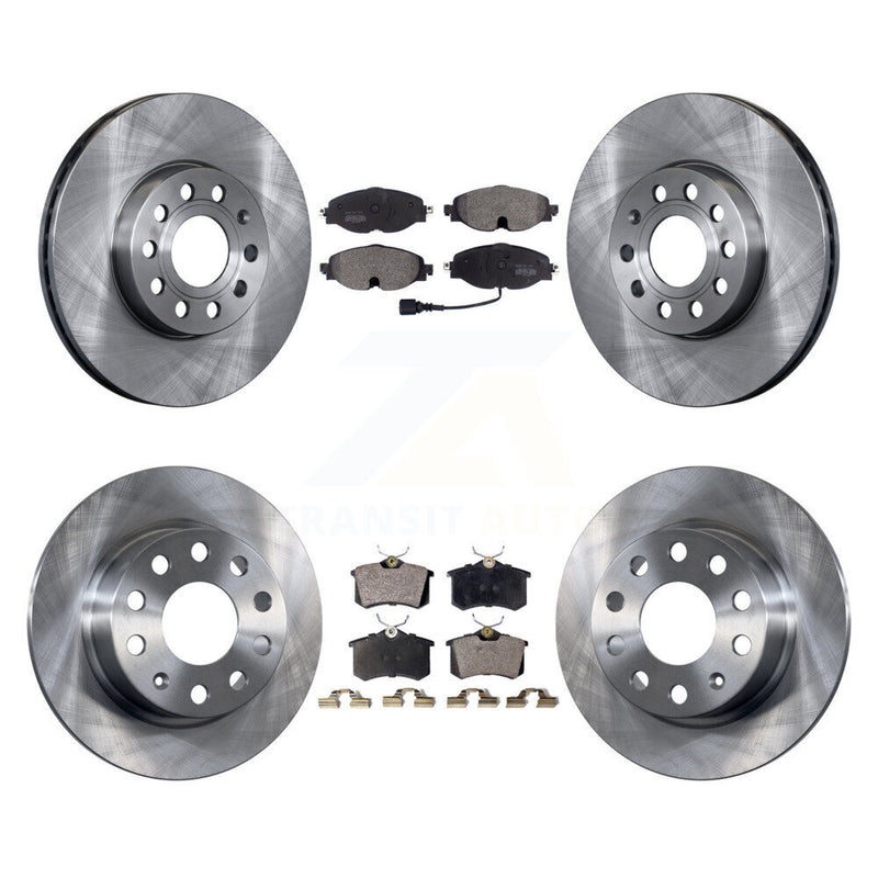 Transit Auto K8F-102572 Disc Brake Kit for 2015 Volkswagen Golf SportWagen - Front and Rear product image