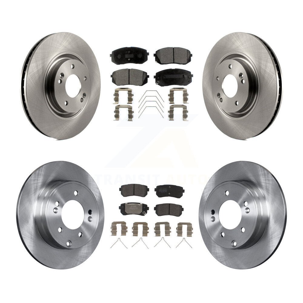Transit Auto K8F-102579 Disc Brake Kit for 2016-2019 Kia Optima - Front and Rear product image