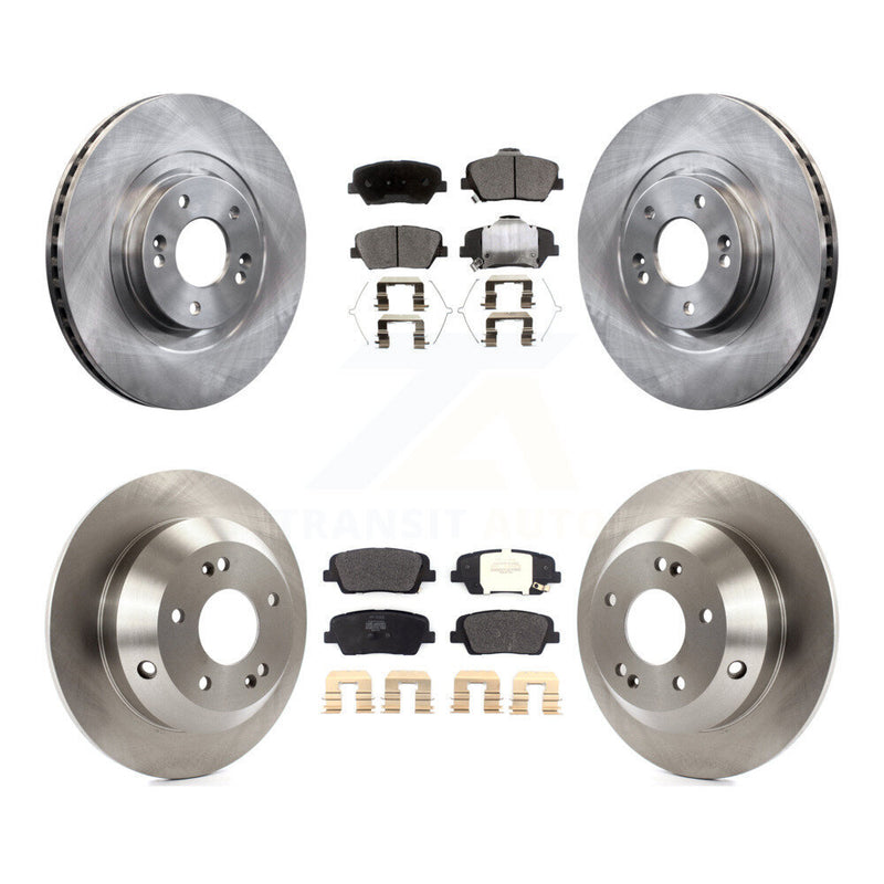 Transit Auto K8F-102580 Disc Brake Kit for 2016-2020 Hyundai Santa Fe Sport, Kia Sorento - Front and Rear product image