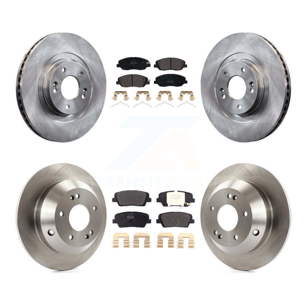 Transit Auto K8F-102581 Disc Brake Kit for 2017-2019 Hyundai Santa Fe, Hyundai Santa Fe XL - Front and Rear product image