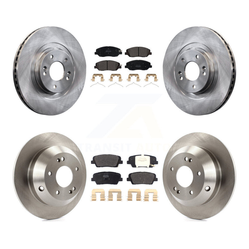 Transit Auto K8F-102581 Disc Brake Kit for 2017-2019 Hyundai Santa Fe, Hyundai Santa Fe XL - Front and Rear product image