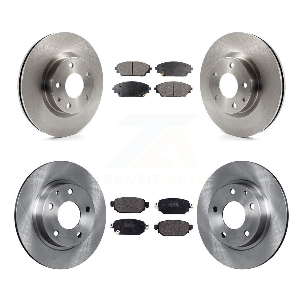 Transit Auto K8F-102584 Disc Brake Kit for 2019-2022 Mazda CX-3 - Front and Rear product image