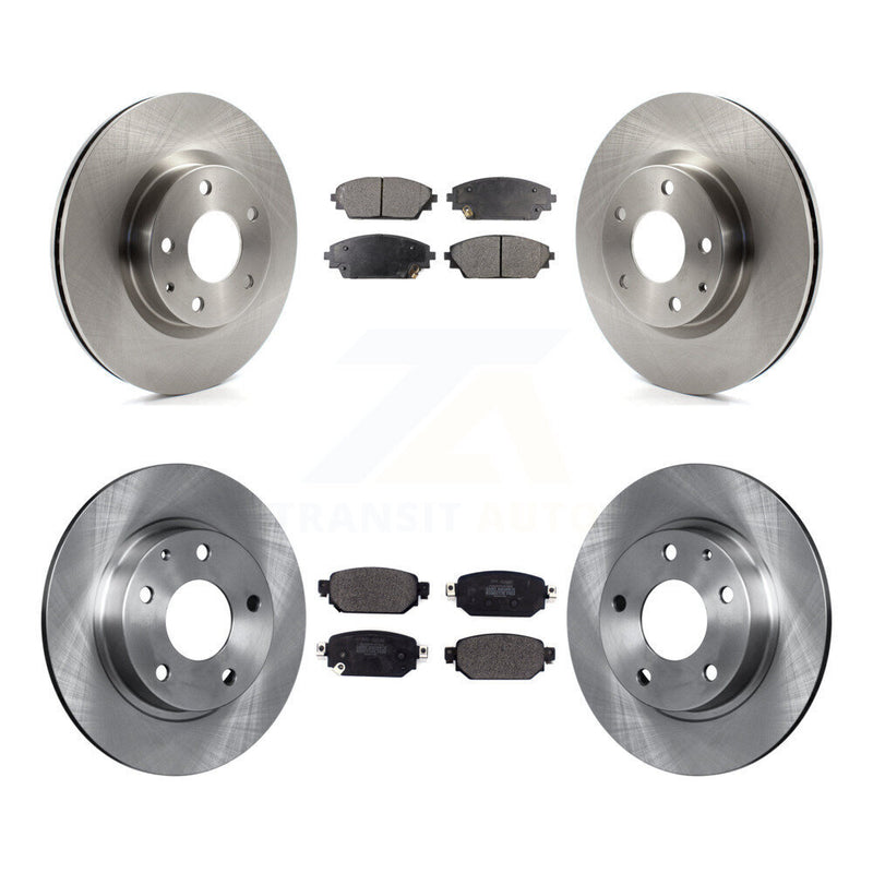 Transit Auto K8F-102584 Disc Brake Kit for 2019-2022 Mazda CX-3 - Front and Rear product image