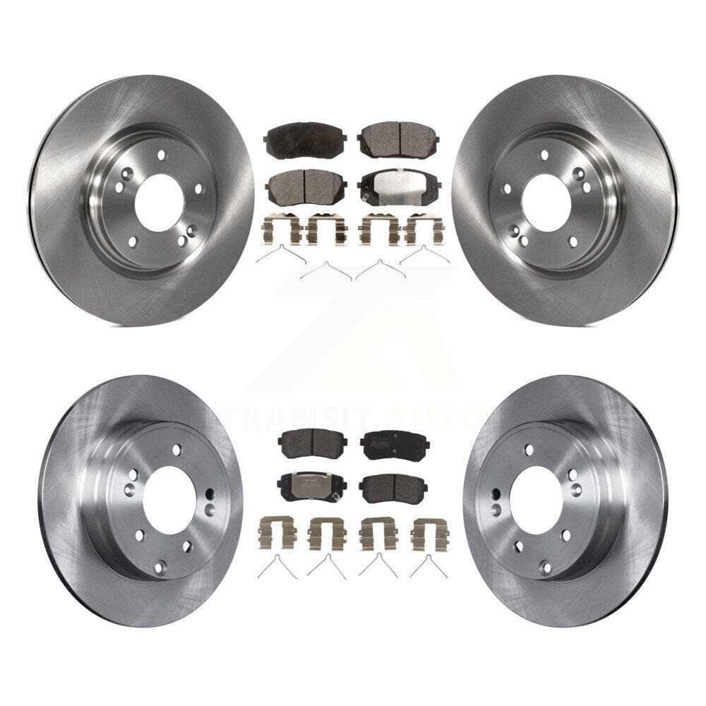 Transit Auto K8F-102586 Disc Brake Kit for 2016-2019 Kia Optima - Front and Rear product image