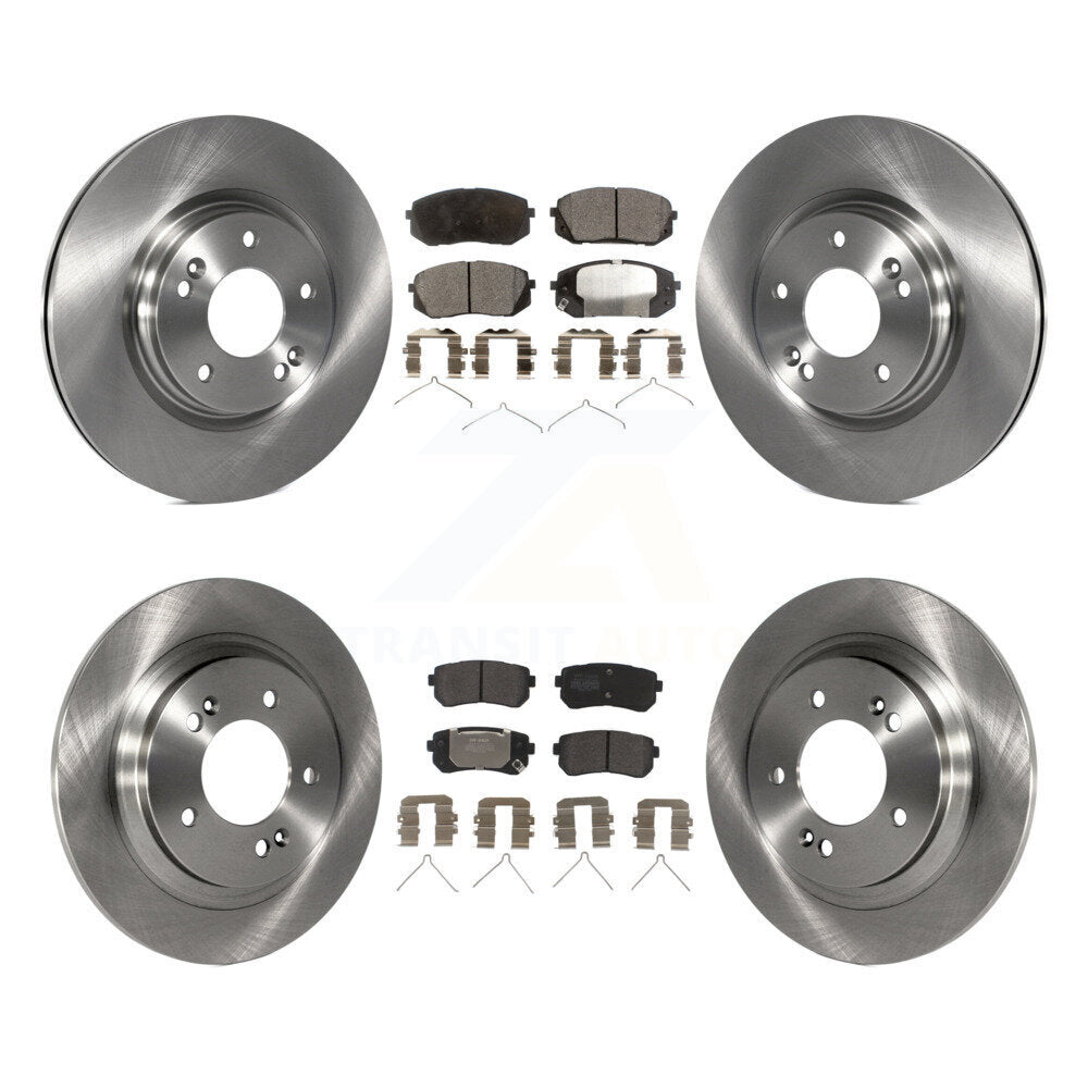 Transit Auto K8F-102587 Disc Brake Kit for 2016 Kia Optima - Front and Rear product image