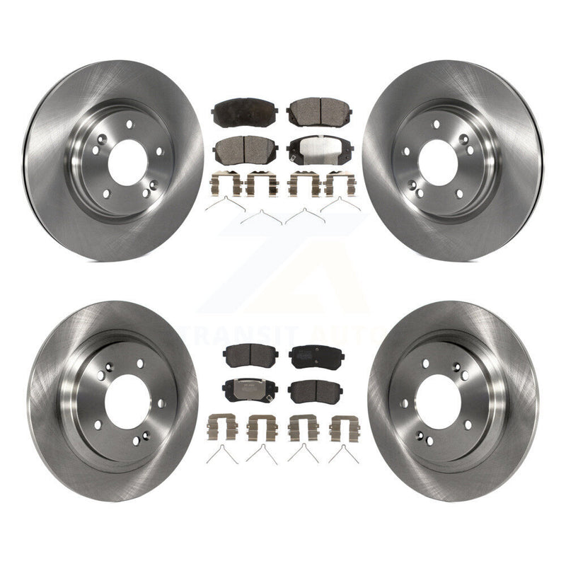 Transit Auto K8F-102587 Disc Brake Kit for 2016 Kia Optima - Front and Rear product image