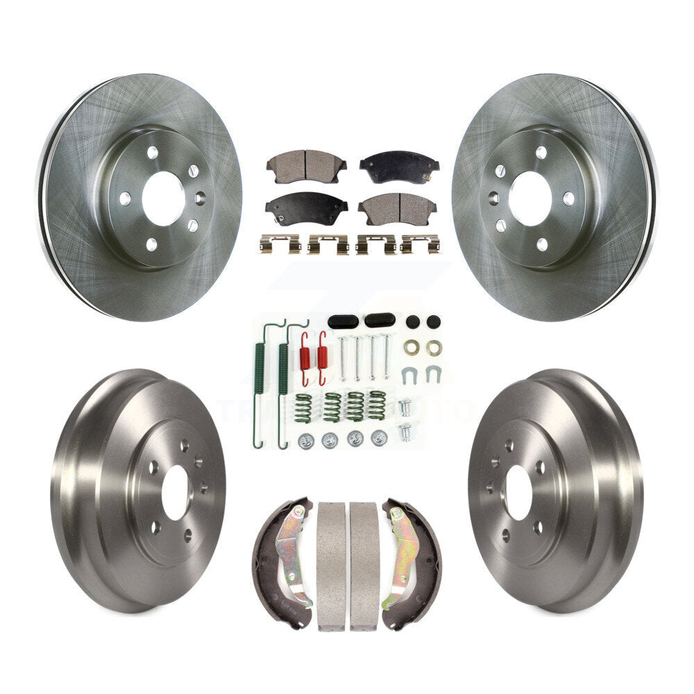 Transit Auto K8F-102588 Disc Brake Kit for 2012-2017 Chevrolet Sonic - Front and Rear product image
