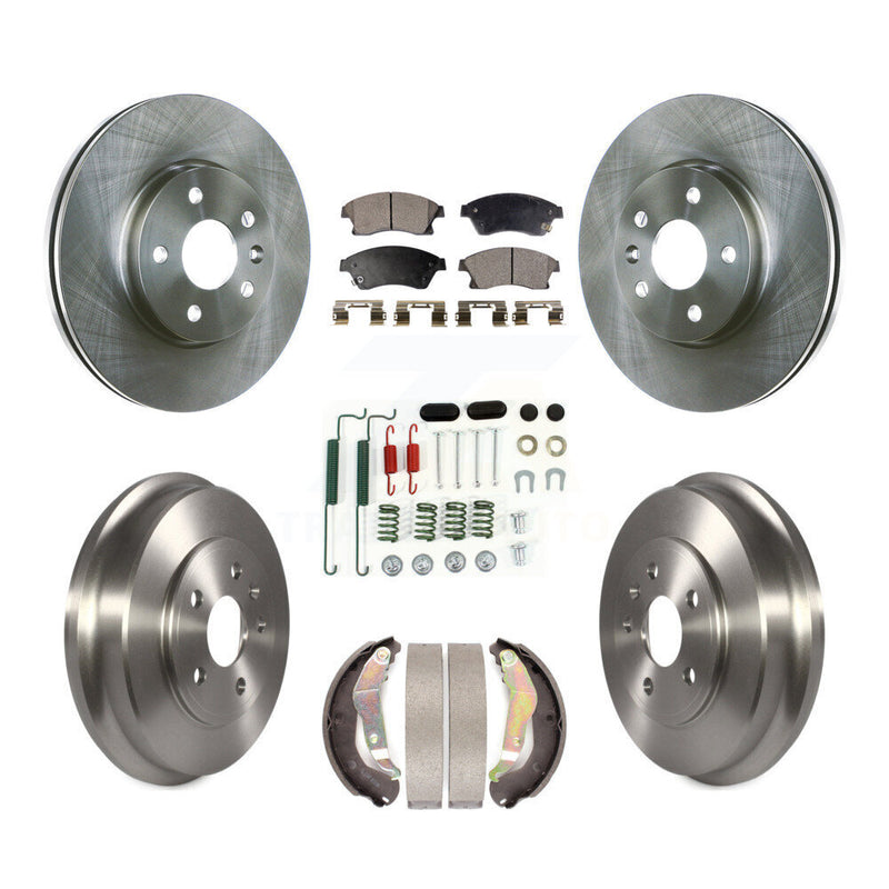 Transit Auto K8F-102588 Disc Brake Kit for 2012-2017 Chevrolet Sonic - Front and Rear product image