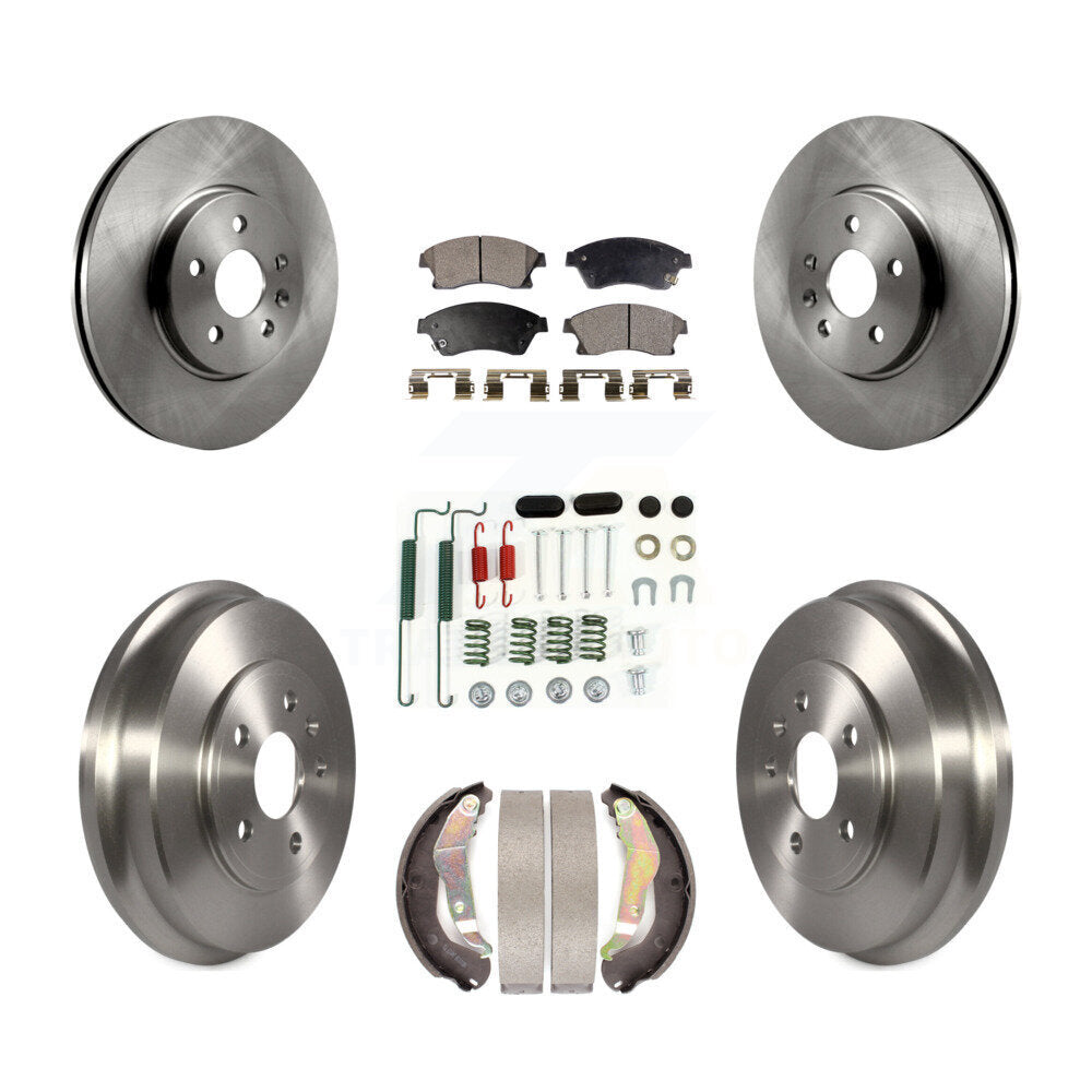 Transit Auto K8F-102589 Disc Brake Kit for 2013-2014 Chevrolet Sonic - Front and Rear product image