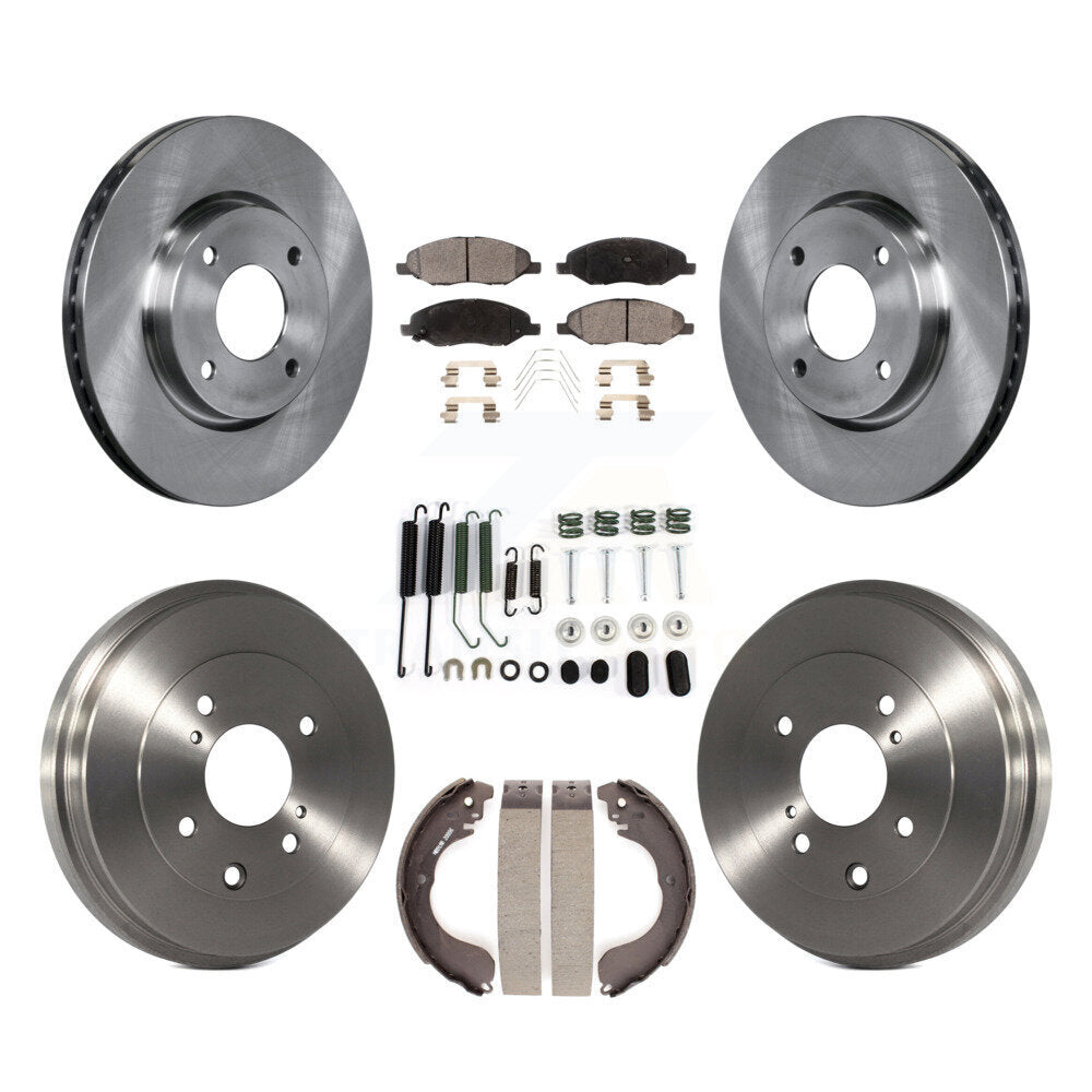 Transit Auto K8F-102590 Disc Brake Kit for 2008 Nissan Versa - Front and Rear product image