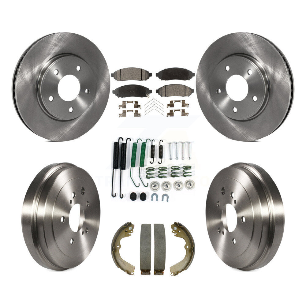 Transit Auto K8F-102591 Disc Brake Kit for 2013-2021 Nissan NV200, Chevrolet City Express - Front and Rear product image