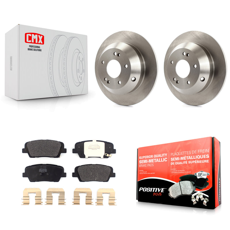 Transit Auto K8F-102602 Disc Brake Kit for 2016-2020 Hyundai Santa Fe, Hyundai Santa Fe Sport, Hyundai Santa Fe XL & more - Rear product image