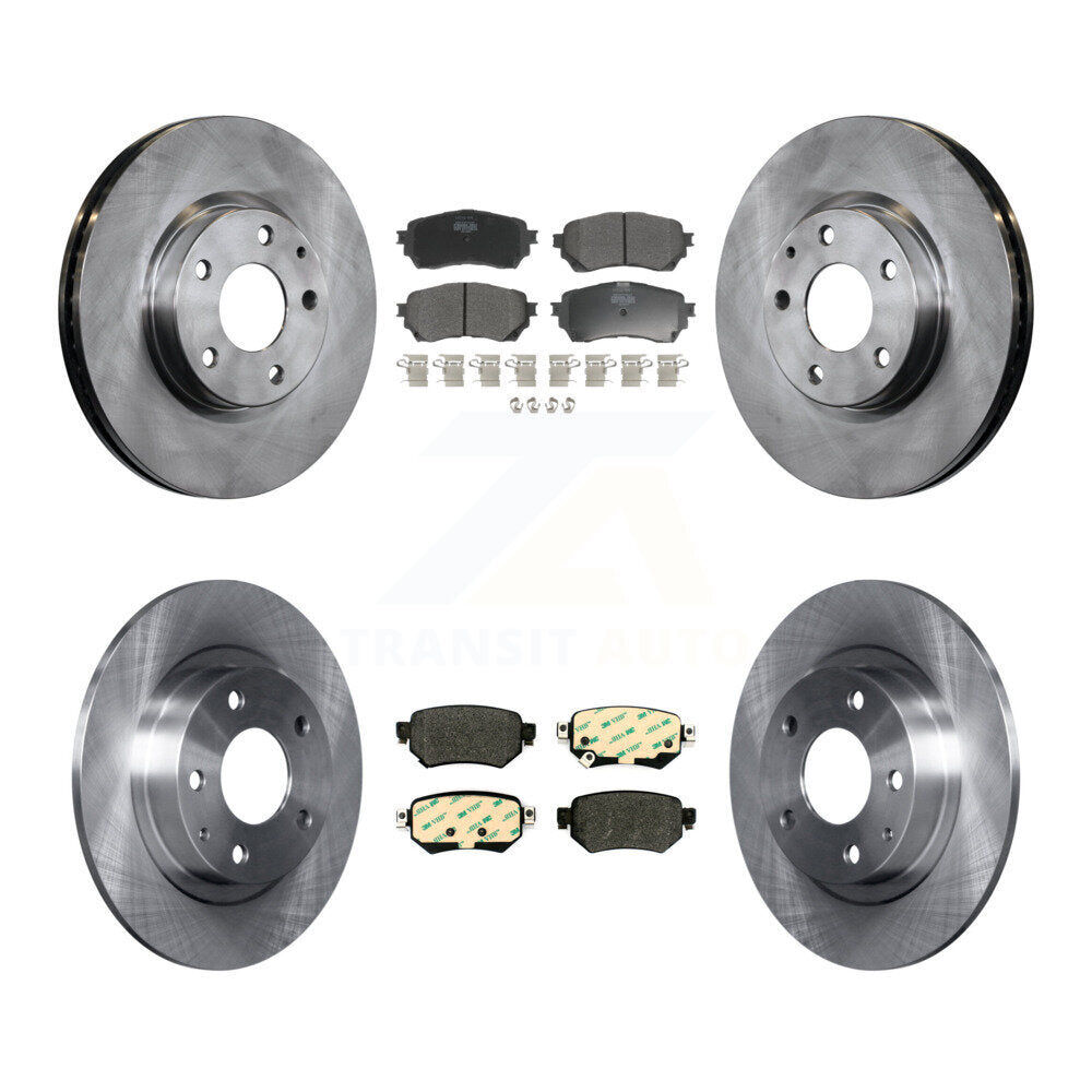 Transit Auto K8F-102615 Disc Brake Kit for 2016-2018 Mazda 6 - Front and Rear product image