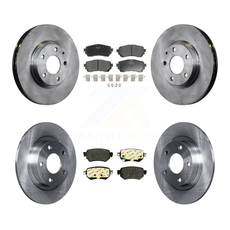 Transit Auto K8F-102615 Disc Brake Kit for 2016-2018 Mazda 6 - Front and Rear product image