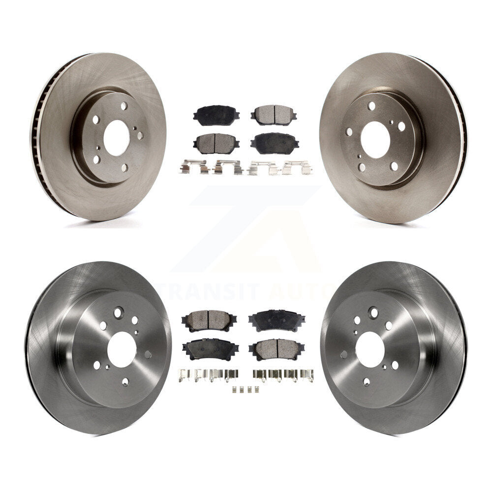 Transit Auto K8F-102621 Disc Brake Kit for 2014 Lexus IS250 - Front and Rear product image