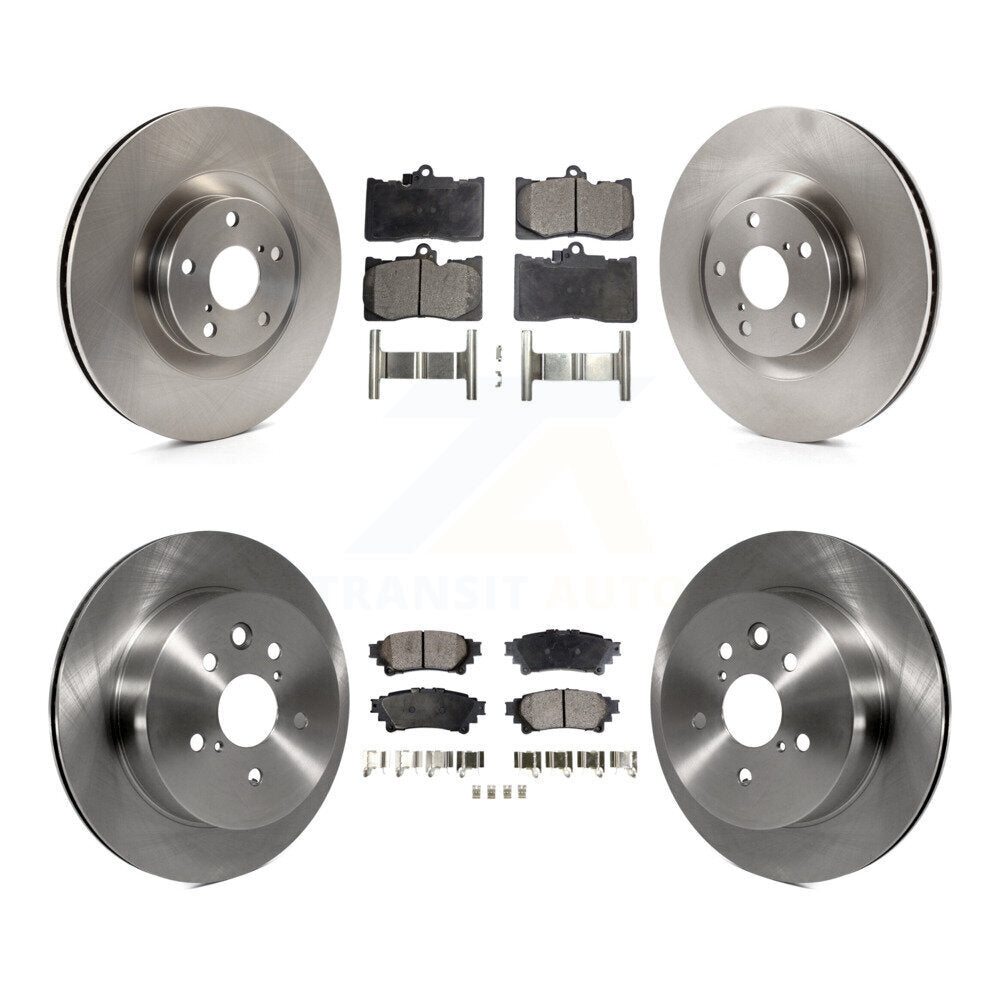 Transit Auto K8F-102623 Disc Brake Kit for 2014-2015 Lexus IS350 - Front and Rear product image