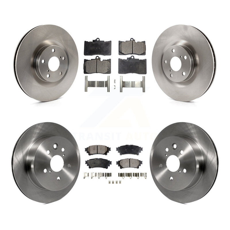 Transit Auto K8F-102623 Disc Brake Kit for 2014-2015 Lexus IS350 - Front and Rear product image