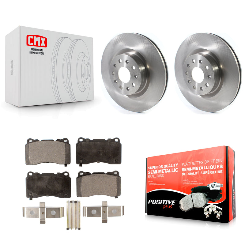 Transit Auto K8F-102639 Disc Brake Kit for 2015-2020 Cadillac CT6, Cadillac CTS - Front product image