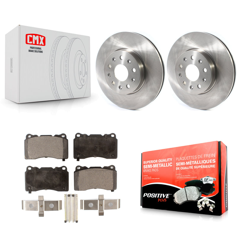 Transit Auto K8F-102642 Disc Brake Kit for 2014-2022 Chevrolet Camaro, Cadillac CTS, Cadillac CT6 - Front product image