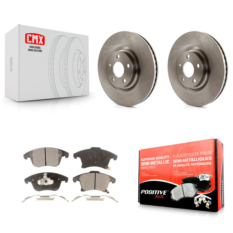 Transit Auto K8F-102651 Disc Brake Kit for 2019-2020 Ford Police Responder Hybrid, Ford SSV Plug-In Hybrid - Front product image