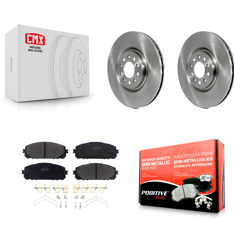 Transit Auto K8F-102654 Disc Brake Kit for 2014-2023 Jeep Cherokee - Front product image