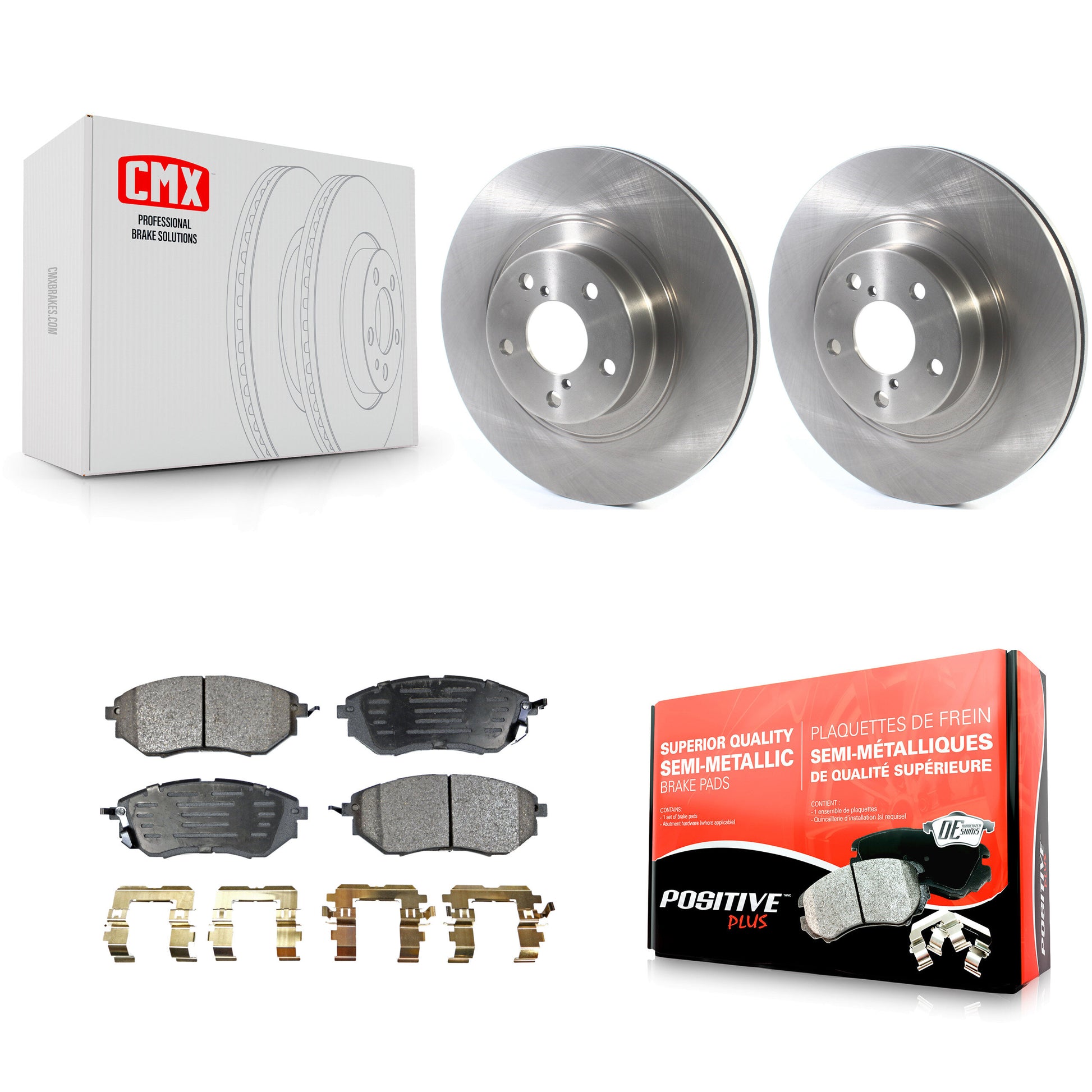 Transit Auto K8F-102658 Disc Brake Kit for 2009 Subaru Legacy - Front product image