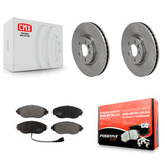 Transit Auto K8F-102664 Disc Brake Kit for 2013-2016 Volkswagen CC - Front product image
