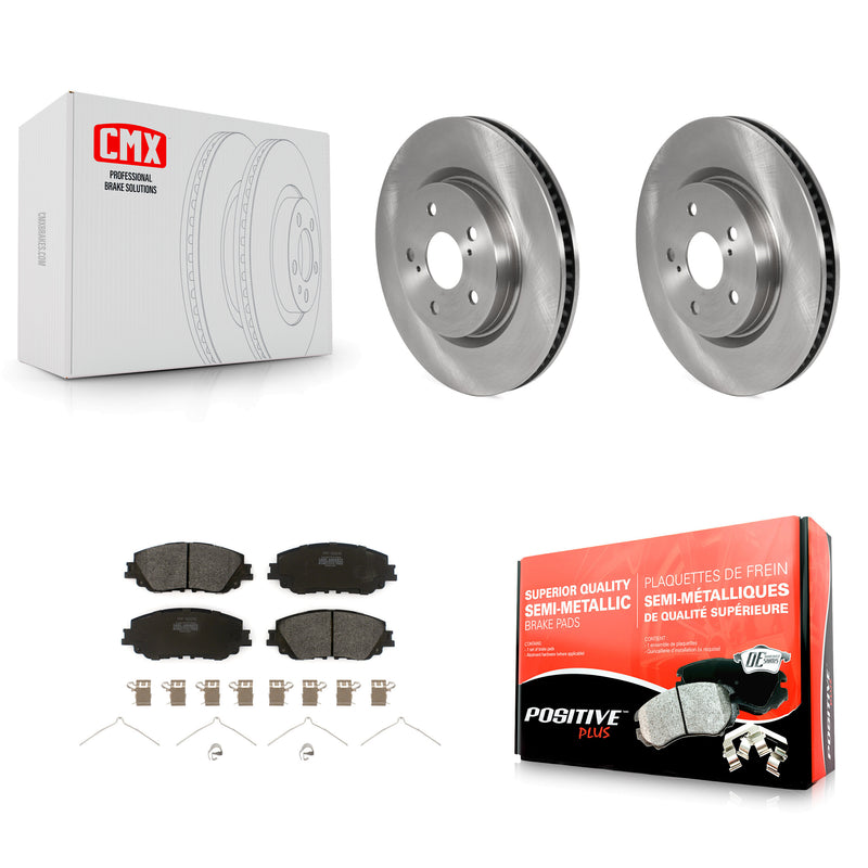 Transit Auto K8F-102683 Disc Brake Kit for 2018-2024 Toyota Camry, Toyota Prius Prime, Toyota Avalon & more - Front product image
