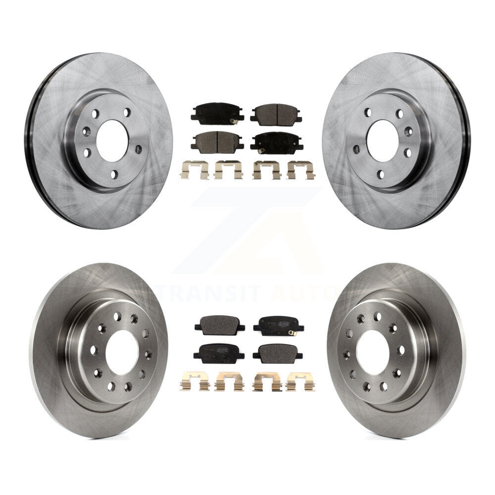 Transit Auto K8F-102692 Disc Brake Kit for 2016-2019 Chevrolet Malibu - Front and Rear product image