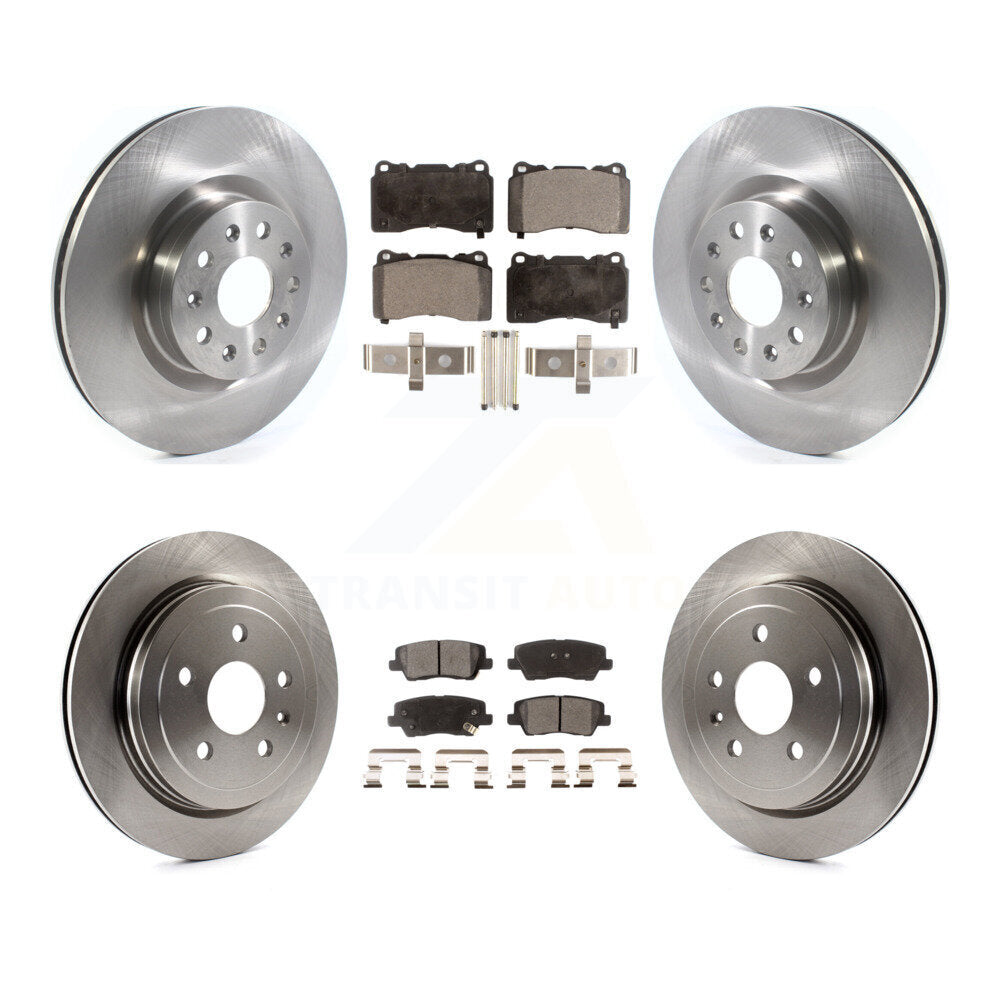 Transit Auto K8F-102696 Disc Brake Kit for 2015 Cadillac CTS - Front and Rear product image
