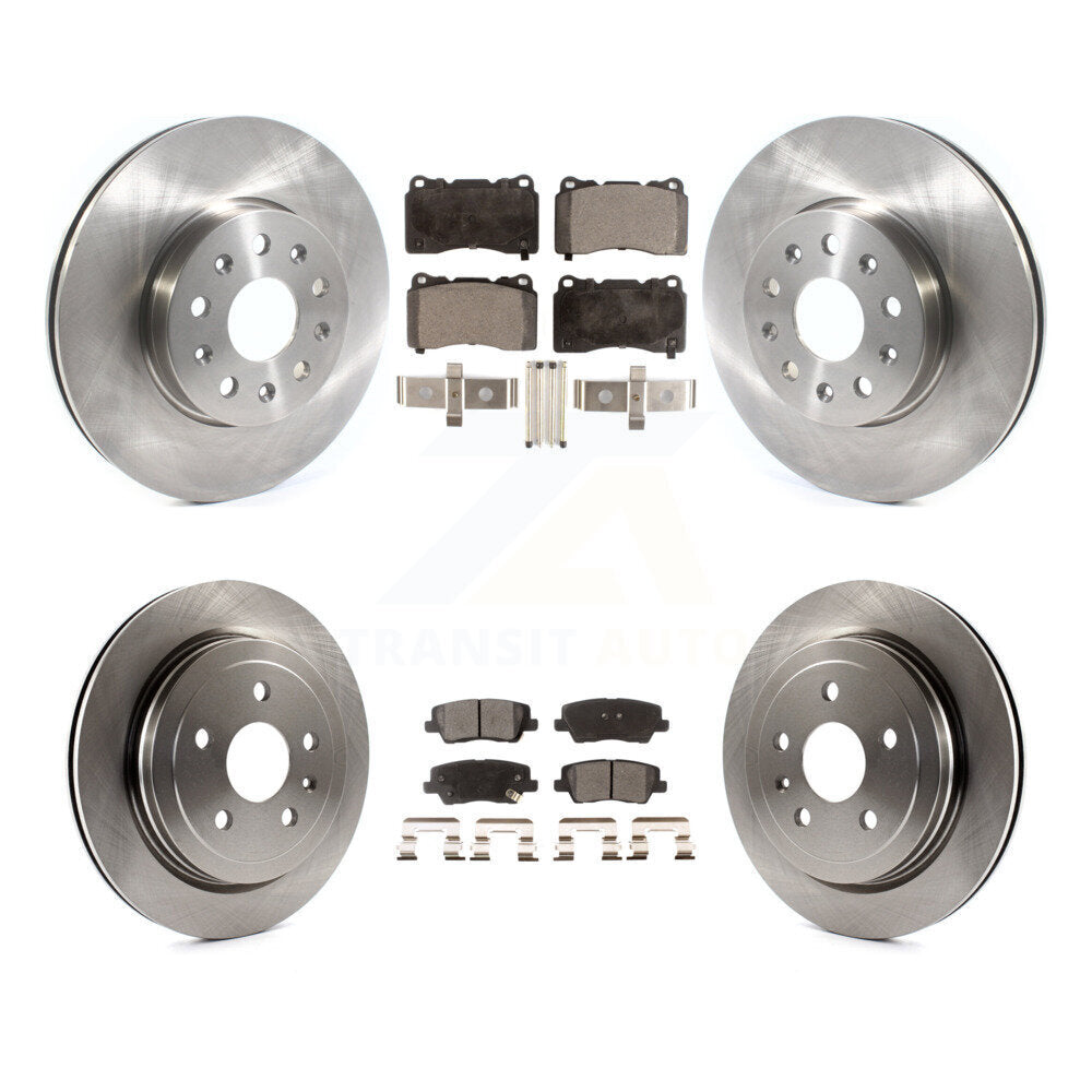 Transit Auto K8F-102698 Disc Brake Kit for 2015-2016 Cadillac CTS - Front and Rear product image