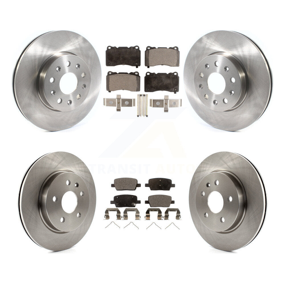 Transit Auto K8F-102699 Disc Brake Kit for 2016-2022 Chevrolet Camaro, Cadillac CT6 - Front and Rear product image