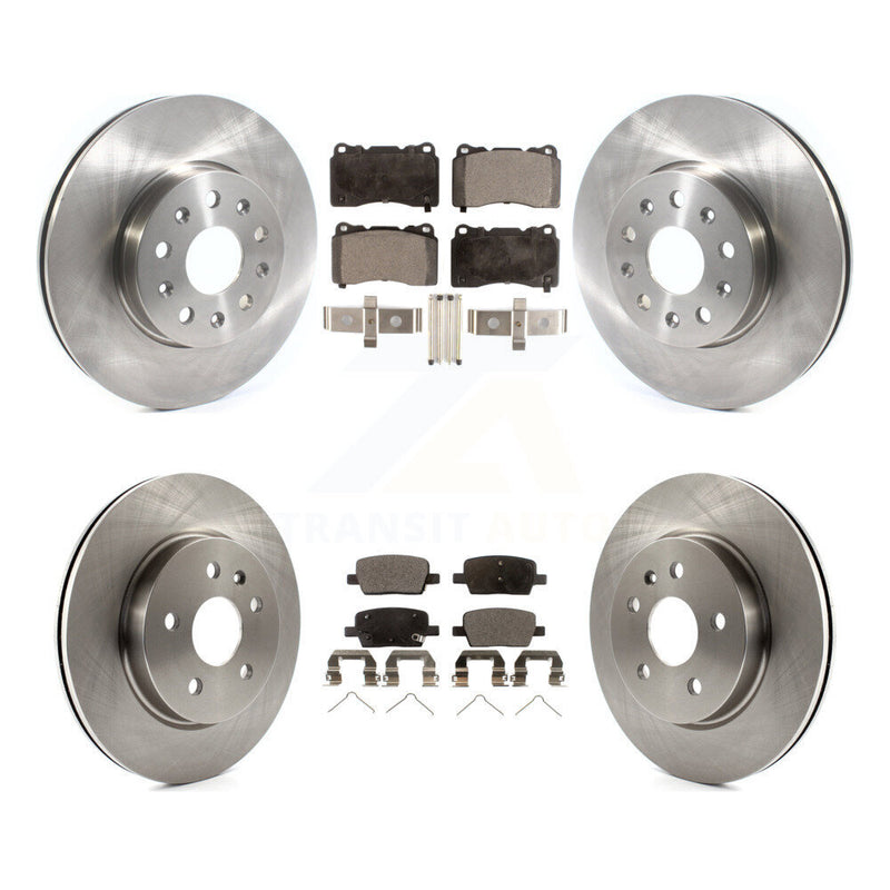 Transit Auto K8F-102699 Disc Brake Kit for 2016-2022 Chevrolet Camaro, Cadillac CT6 - Front and Rear product image