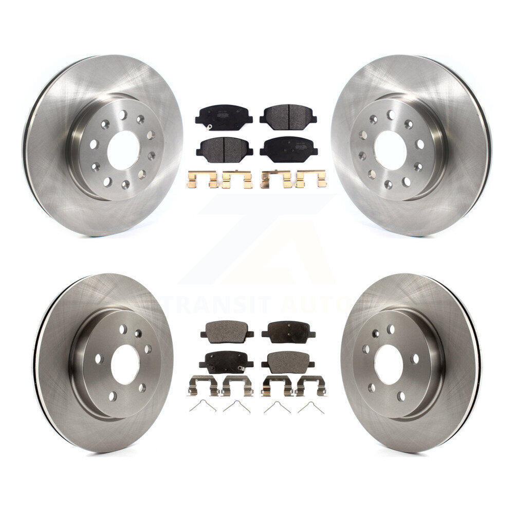 Transit Auto K8F-102704 Disc Brake Kit for 2016-2020 Chevrolet Camaro - Front and Rear product image