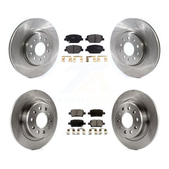 Transit Auto K8F-102705 Disc Brake Kit for 2017-2020 Buick Regal TourX, Chevrolet Equinox, GMC Terrain & more - Front and Rear product image